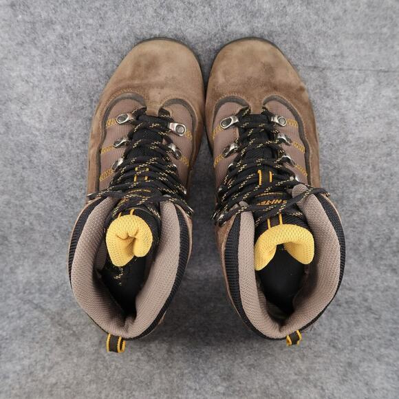 Hi-Tec Shoes Mens 10.5 Hiking Boots Cape Trail Waterproof Lace Up High Top Brown